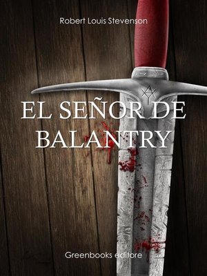 cover image of El señor de Balantry